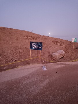 تصاویر/ روایتگری حاج حسین یکتا برای طلاب حوزه علمیه خواهران بوشهر در منطقه عملیاتی شلمچه