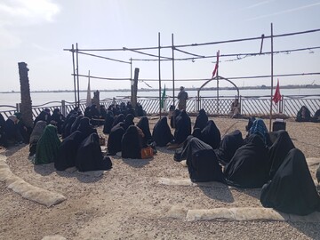 بازدید طلاب حوزه علمیه خواهران استان بوشهر از منطقه عملیاتی والفجر8 به روایت تصاویر