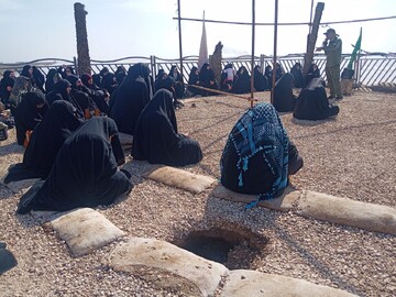 بازدید طلاب حوزه علمیه خواهران استان بوشهر از منطقه عملیاتی والفجر8 به روایت تصاویر