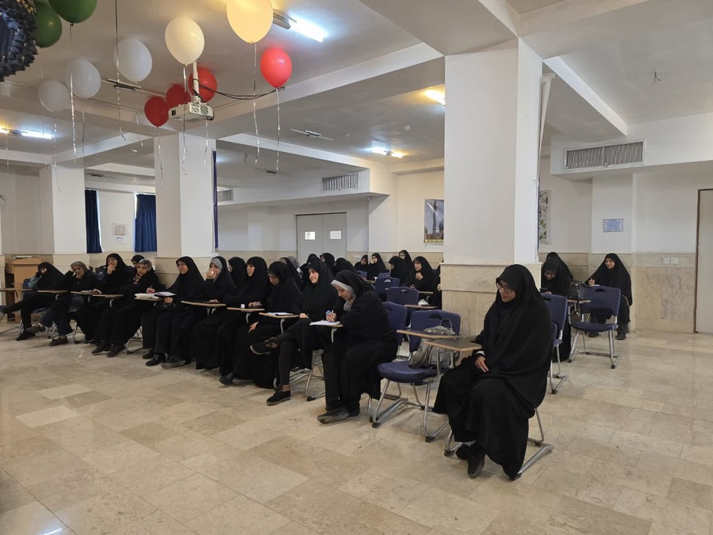 نشست اخلاقی «تقوا و خودسازی» در آستانه ماه رمضان در مدرسه علمیه حضرت نرجس خاتون(س) دولت‌آباد برگزار شد