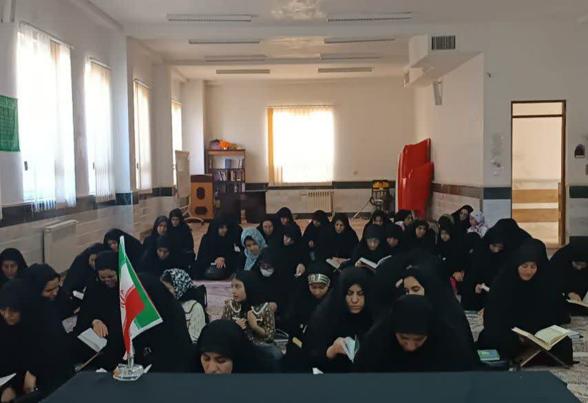 مراسم تبیینی حوزه علمیه الزهرا پلدختر به مناسبت شهادت رهبر معظم انقلاب