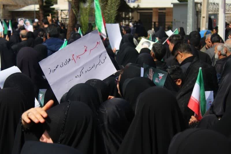 تشییع پیکر مطهر شهدای هوانیروز کرمان