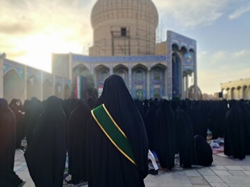 اجتماع بانوان زینبی در میبد؛ یادبود شهید رهبر
