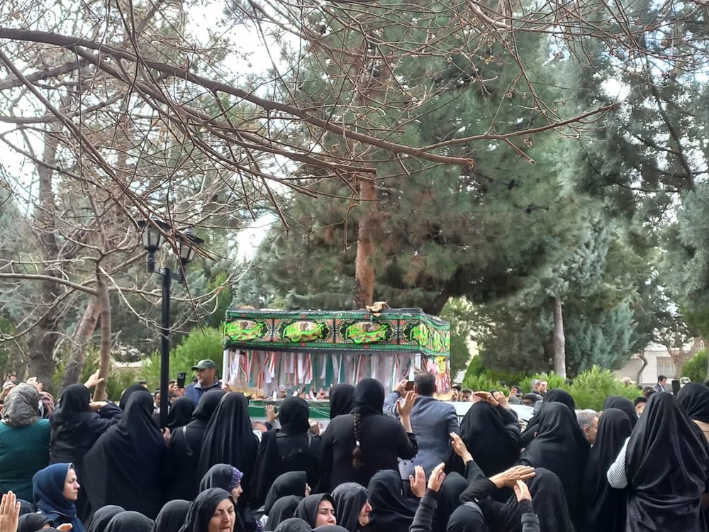 تشییع پیکر شهید در لرستان