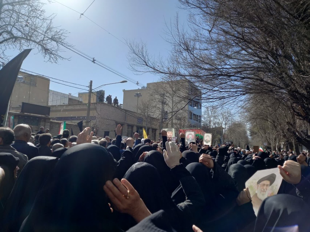 تشییع پیکر شهید در لرستان