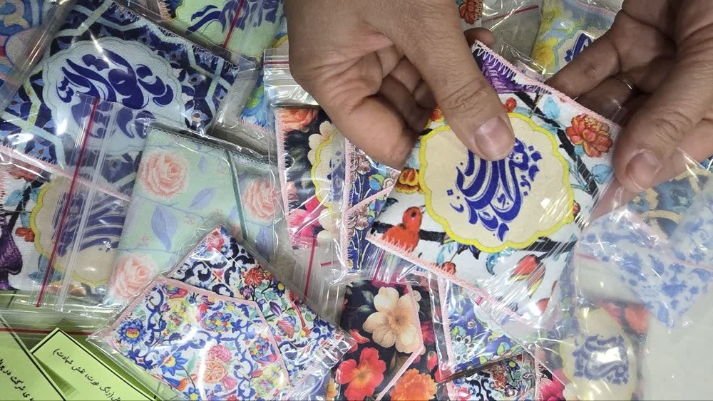 تصاویر/رنگ غیرت، نقش شهادت؛ پویش کودکان در موکب میثاق با امام شهید