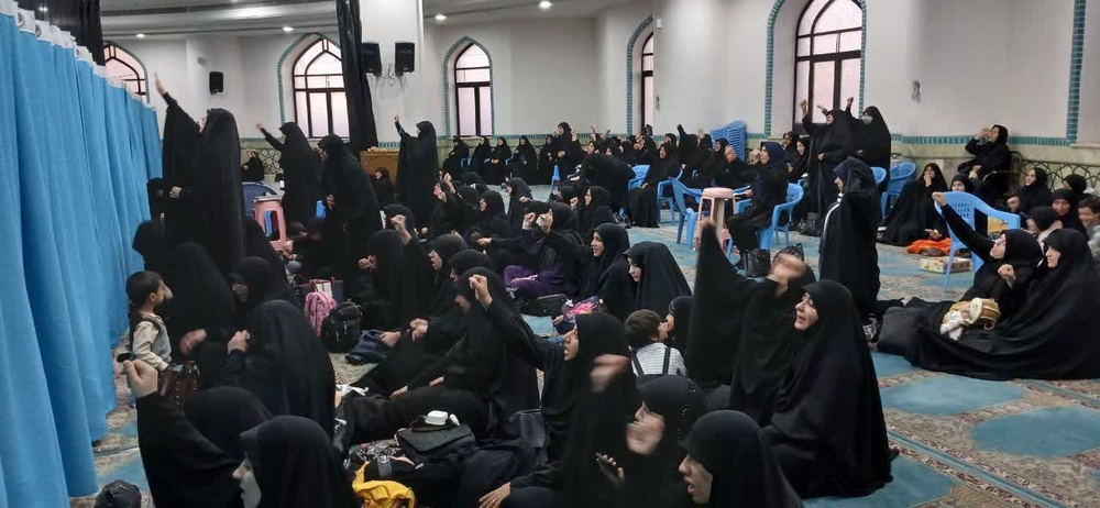 مسجد خاتم الانبیاء در رثای هفتمین روز شهادت رهبر آزادگان جهان، قائد امت امام خامنه‌ای رضوان‌الله‌علیه