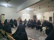 بانوان طلبه مدرسه علمیه الزهرا(س)جیرفت در صف مقدم جبهه جهاد رمضان