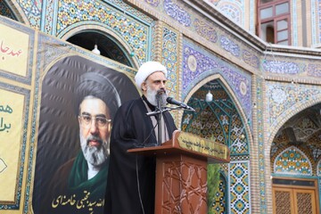 تصاویر/ آیین «عهد جان»؛ مراسم بیعت بانوان طلبه با رهبر معظم انقلاب در حرم بانوی کرامت