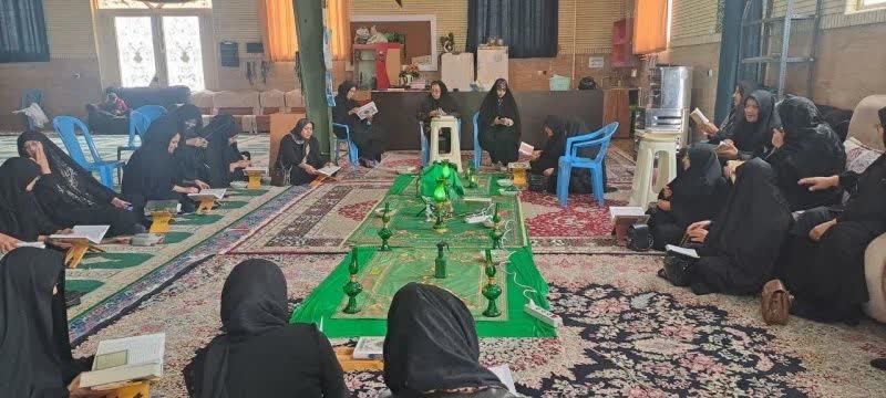 فعالیت های متنوع مدرسه علمیه نرجسیه سیرجان در صف مقدم جبهه جهاد رمضان