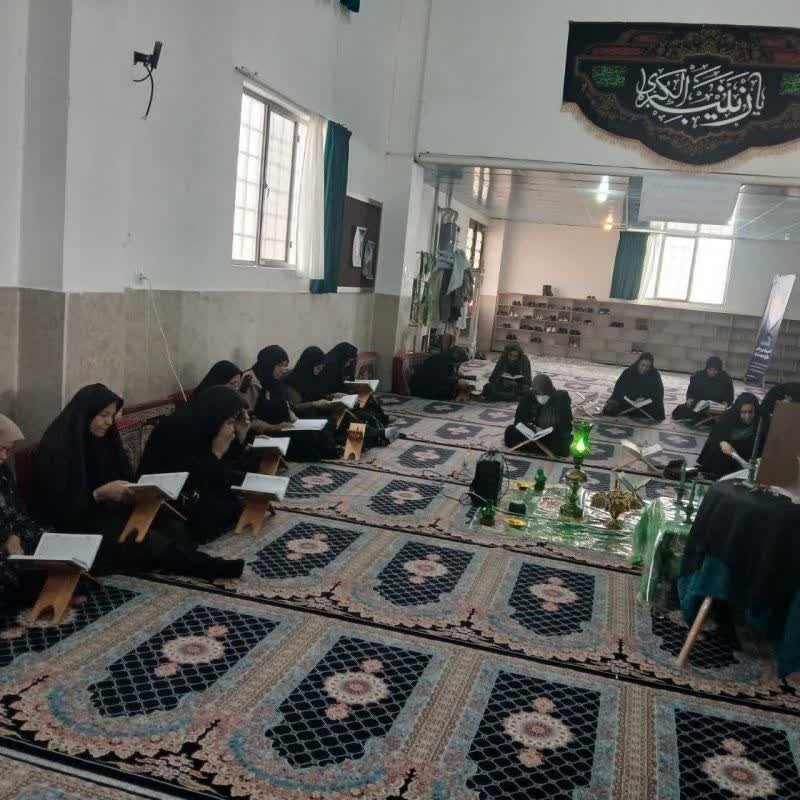 فعالیت های متنوع مدرسه علمیه نرجسیه سیرجان در صف مقدم جبهه جهاد رمضان