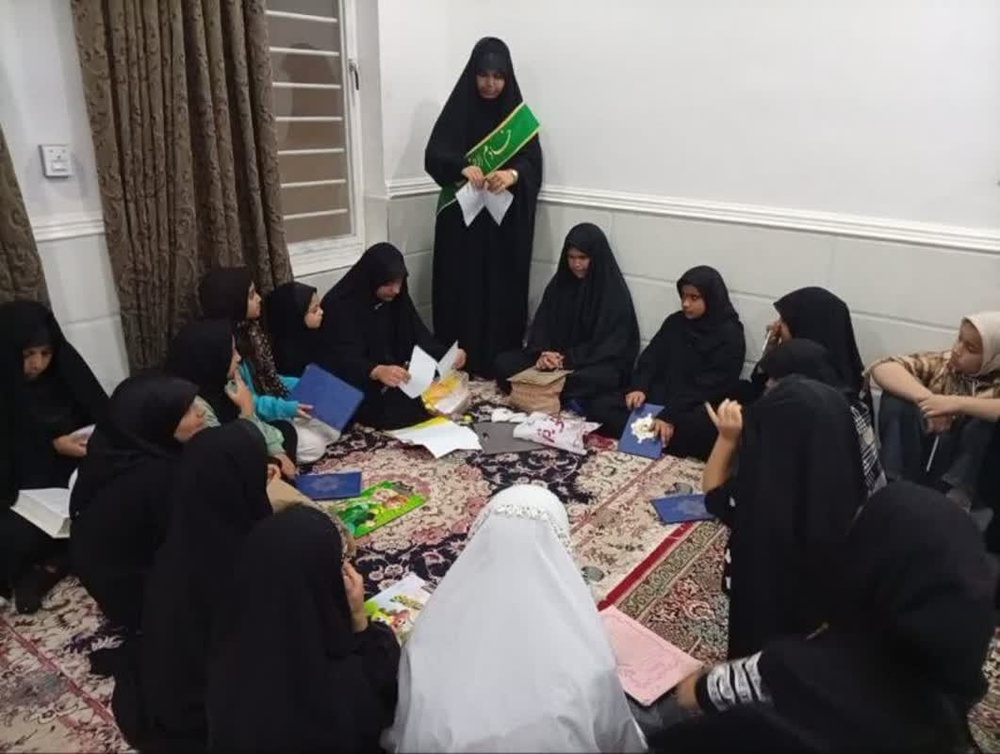 فعالیت های متنوع مدرسه علمیه نرجسیه سیرجان در صف مقدم جبهه جهاد رمضان