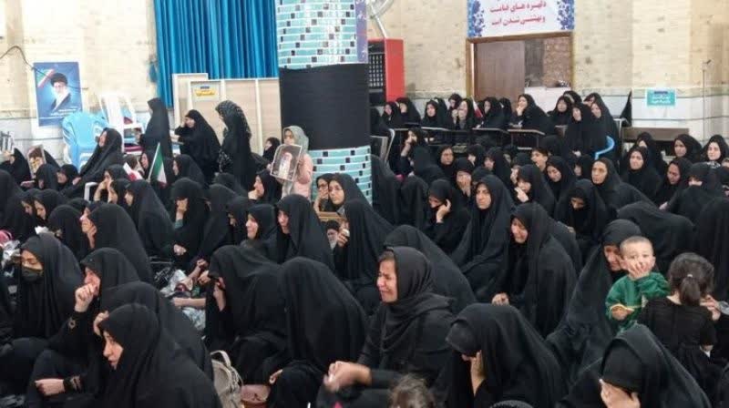 فعالیت مدرسه علمیه فاطمیه بیاض در جنگ رمضان