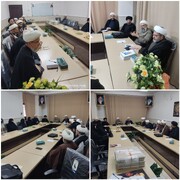 برگزاری جلسه بررسی وضعیت مراکز آموزشی و تبلیغی حوزه‌های علمیه خواهران در شرایط جنگی