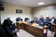 حضور حجت‌الاسلام والمسلمین علیزاده در جمع همکاران اداره کل صیانت و بازرسی حوزه‌های علمیه خواهران