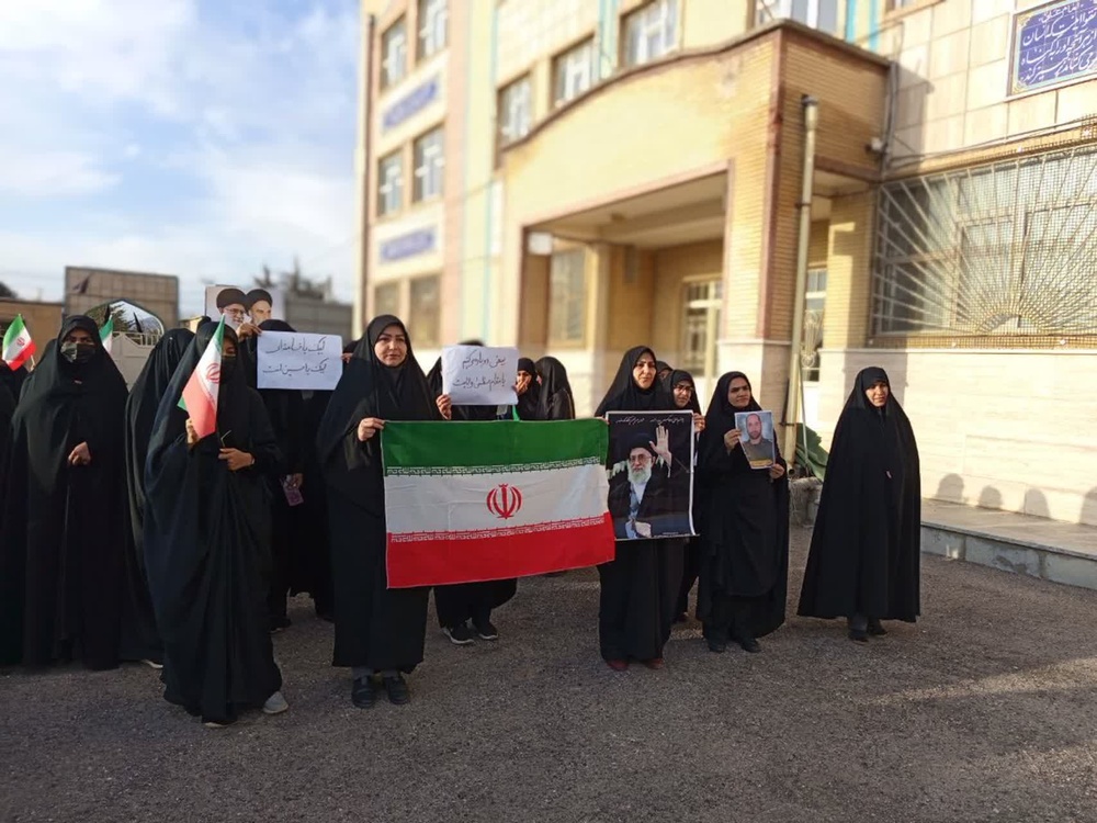 آیین معنوی «عهد جان» در مدرسه علمیه فاطمیه الیگودرز