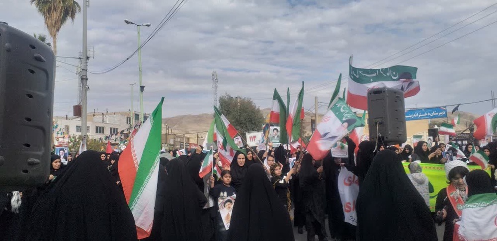 آیین معنوی «عهد جان» با حضور طلاب مدرسه علمیه الزهرا پلدختر