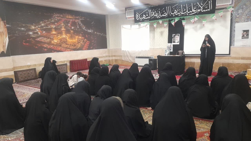 آیین معنوی «عهد جان» در مدرسه علمیه ریحانه الرسول نورآباد