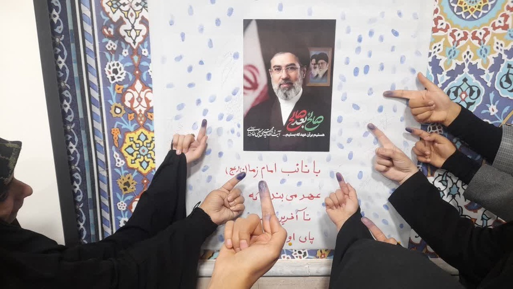 آیین معنوی «عهد جان» در مدرسه علمیه ریحانه الرسول نورآباد