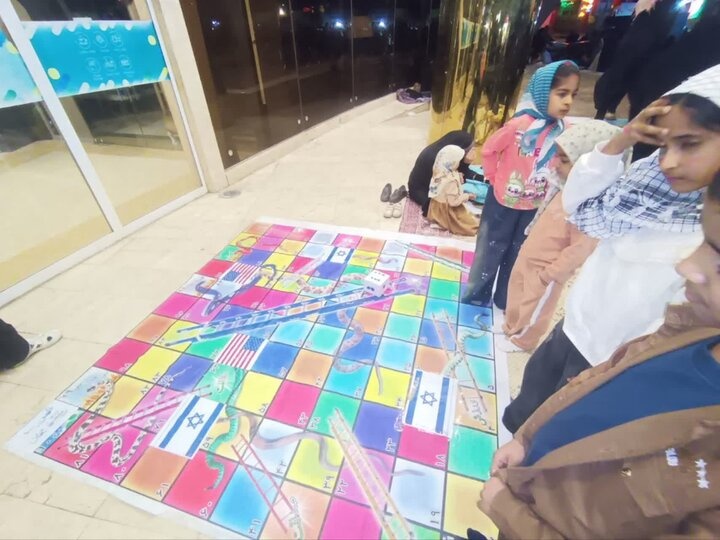 فعالیت موکب مدرسه علمیه الزهرا(س) بم