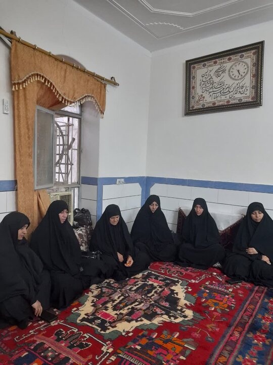 دیدار اساتید و طلاب مدرسه علمیه الزهرا(س) جیرفت