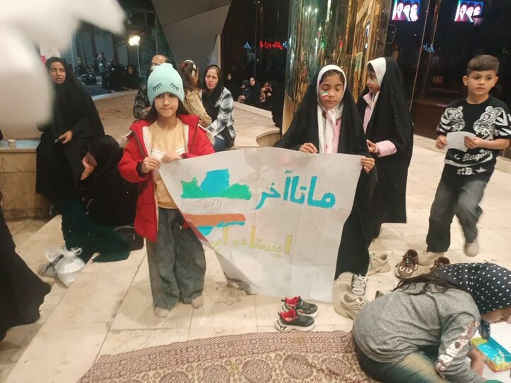 تصاویر/ بانوان طلبه مدارس علمیه خواهران استان کرمان پای کار تجمعات شبانه