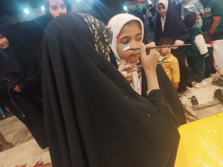 موکب کودک و نوجوان مدرسه علمیه فاطمه‌الزهرا(س) در بم