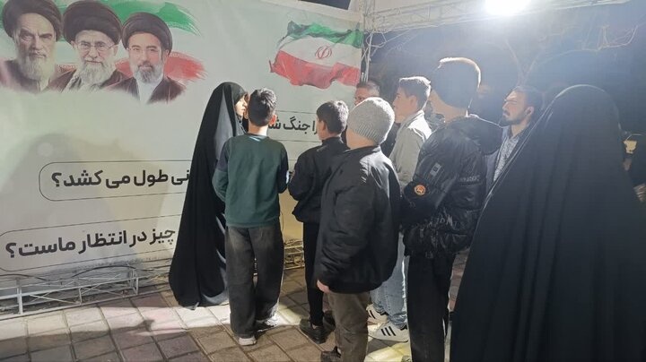 فعالیت بانوان طلبه مدرسه علمیه نرجسیه سیرجان 