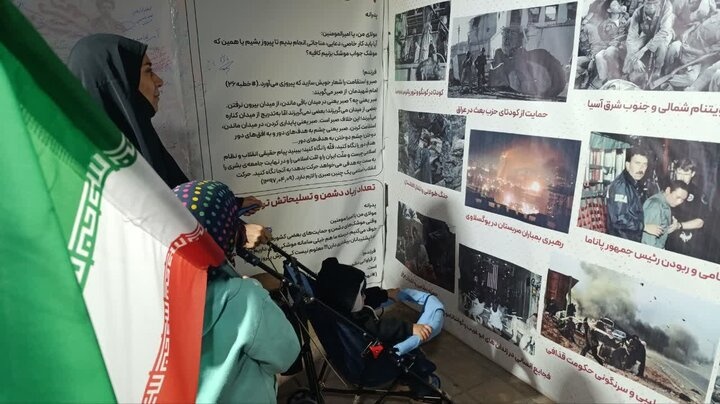 فعالیت بانوان طلبه مدرسه علمیه نرجسیه سیرجان 