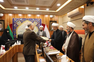 تصاویر/ مراسم تکریم و معارفه معاون فرهنگی تبلیغی حوزه های علمیه خواهران