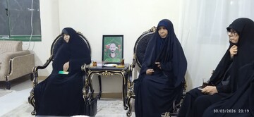 تصاویر/ فعالیت مدارس علمیه خواهران استان هرمزگان در حماسه جنگ رمضان