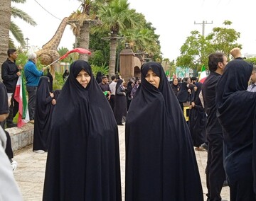 تصاویر/ فعالیت مدارس علمیه خواهران استان هرمزگان در حماسه جنگ رمضان