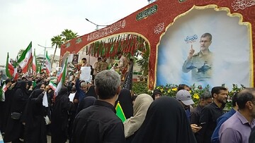 تصاویر/ فعالیت مدارس علمیه خواهران استان هرمزگان در حماسه جنگ رمضان