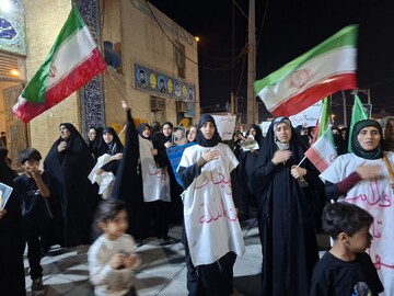 تصاویر/ فعالیت مدارس علمیه خواهران استان هرمزگان در حماسه جنگ رمضان