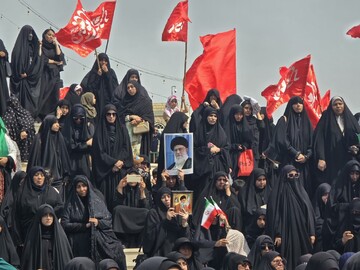 تصاویر/ فعالیت مدارس علمیه خواهران استان هرمزگان در حماسه جنگ رمضان