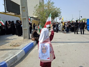 تصاویر/ فعالیت مدارس علمیه خواهران استان هرمزگان در حماسه جنگ رمضان