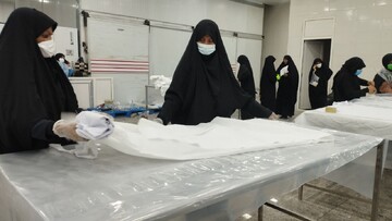 تصاویر/ فعالیت مدارس علمیه خواهران استان هرمزگان در حماسه جنگ رمضان