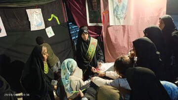 تصاویر/ فعالیت مدارس علمیه خواهران استان هرمزگان در حماسه جنگ رمضان