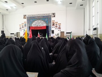 تصاویر/ فعالیت مدارس علمیه خواهران استان هرمزگان در حماسه جنگ رمضان