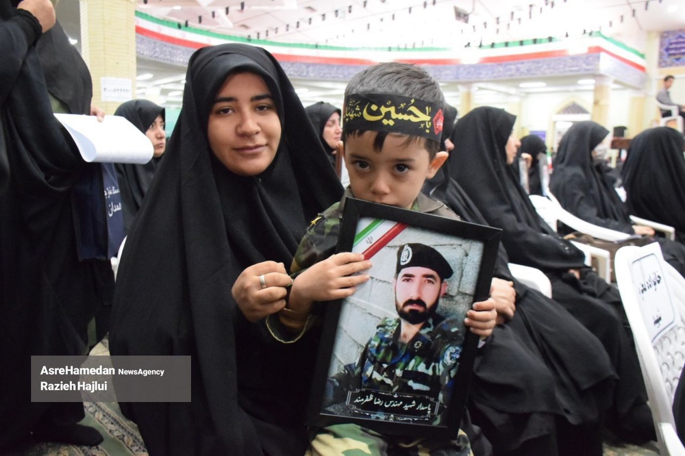 برگزاری مراسم چهلم رهبر شهید در همدان