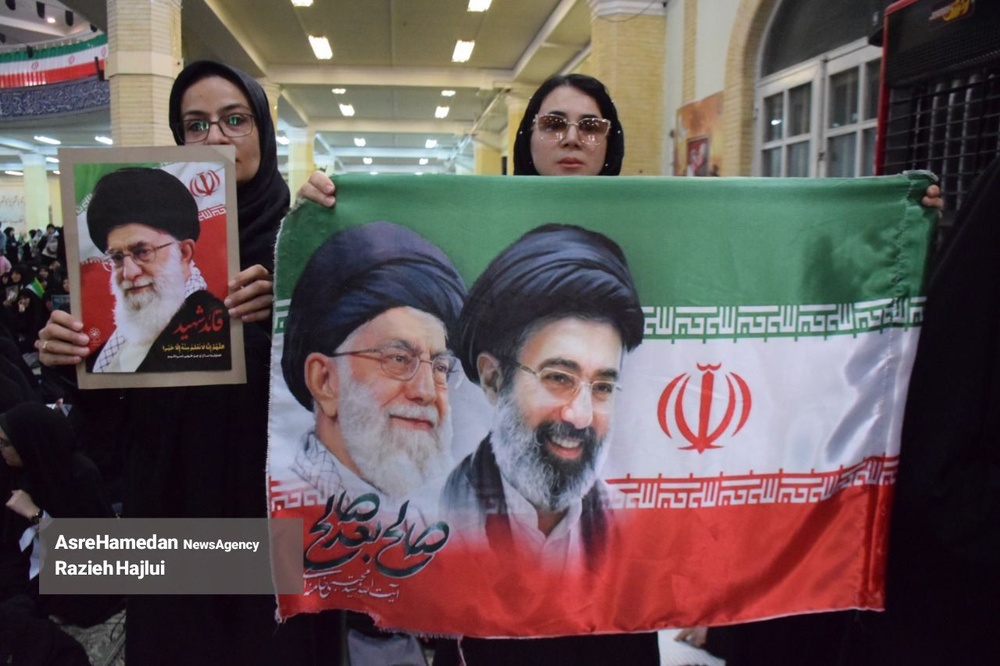 برگزاری مراسم چهلم رهبر شهید در همدان