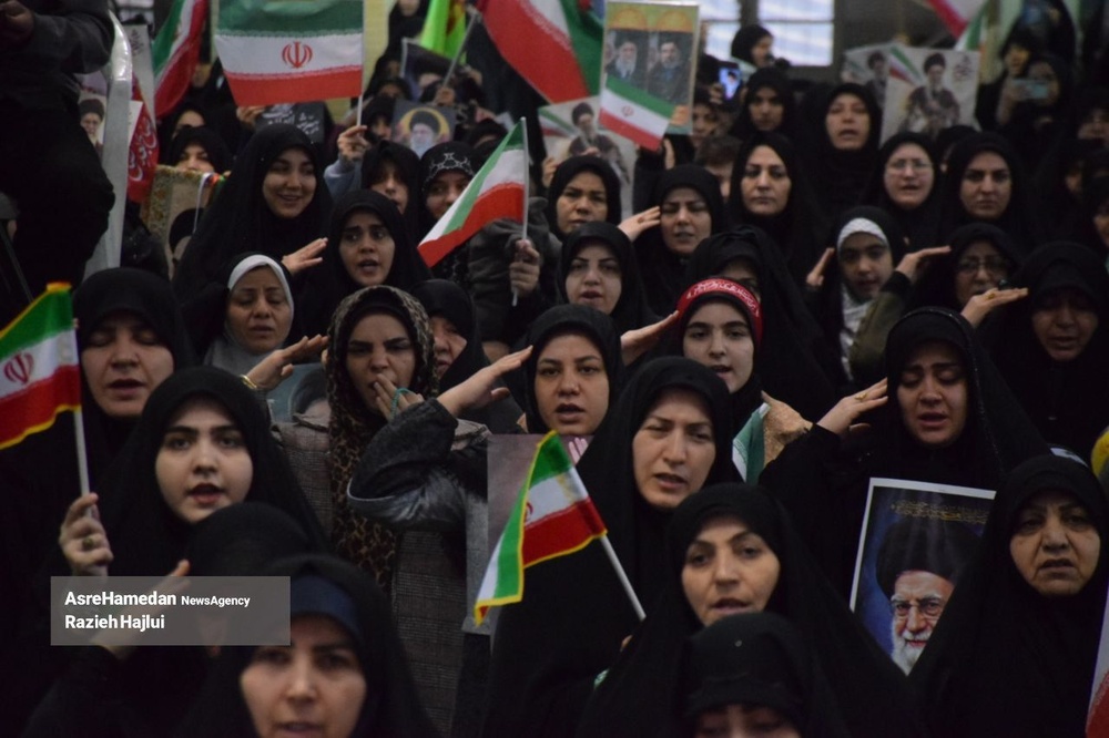 برگزاری مراسم چهلم رهبر شهید در همدان