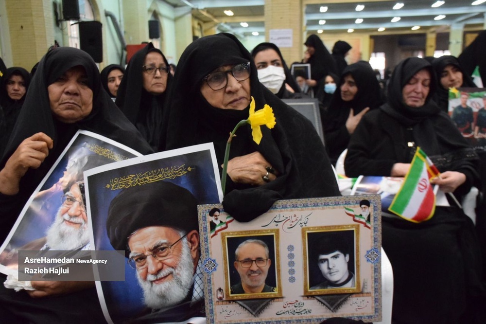 برگزاری مراسم چهلم رهبر شهید در همدان