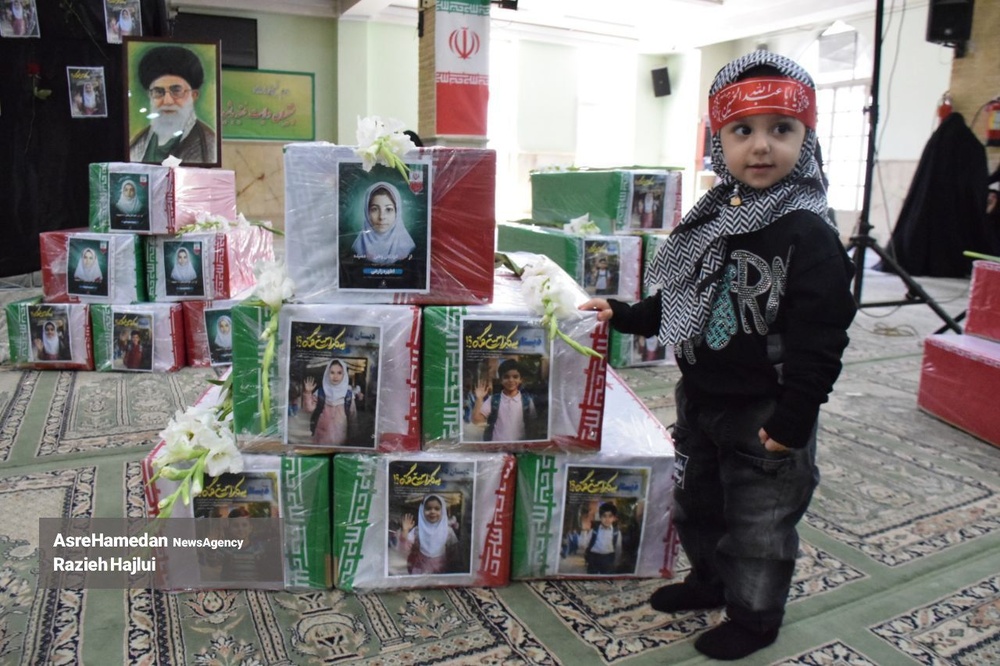 برگزاری مراسم چهلم رهبر شهید در همدان