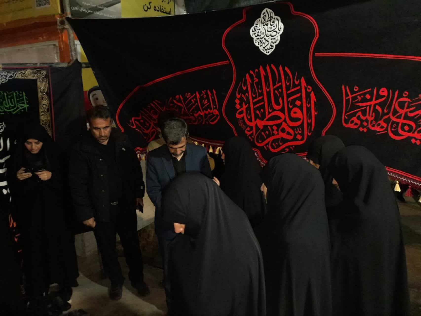 بازدید مسئول ستاد هدایت و پشتیبانی پایگاه‌های فرهنگی و موکب‌های استانی حوزه‌های علمیه خواهران از مواکب لرستان