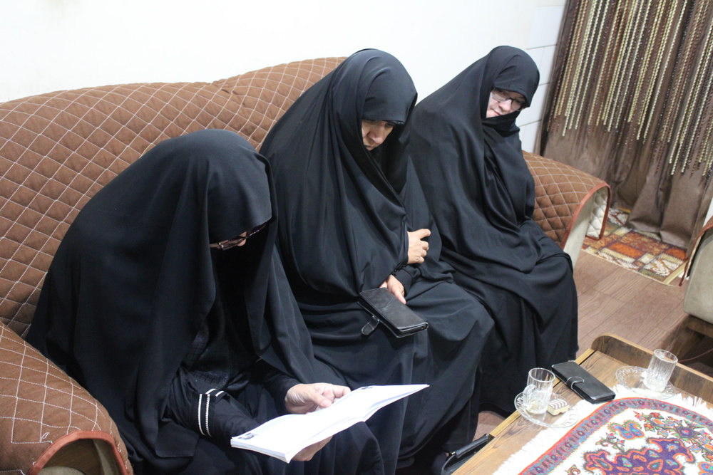دیدار با خانواده شهید حجار