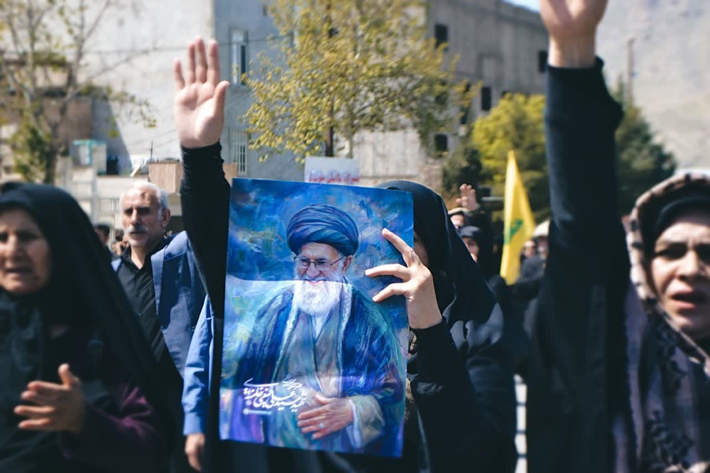 حضور پرشور حوزویان لرستان در مراسم چهلمین روز شهادت رهبر شهید امت