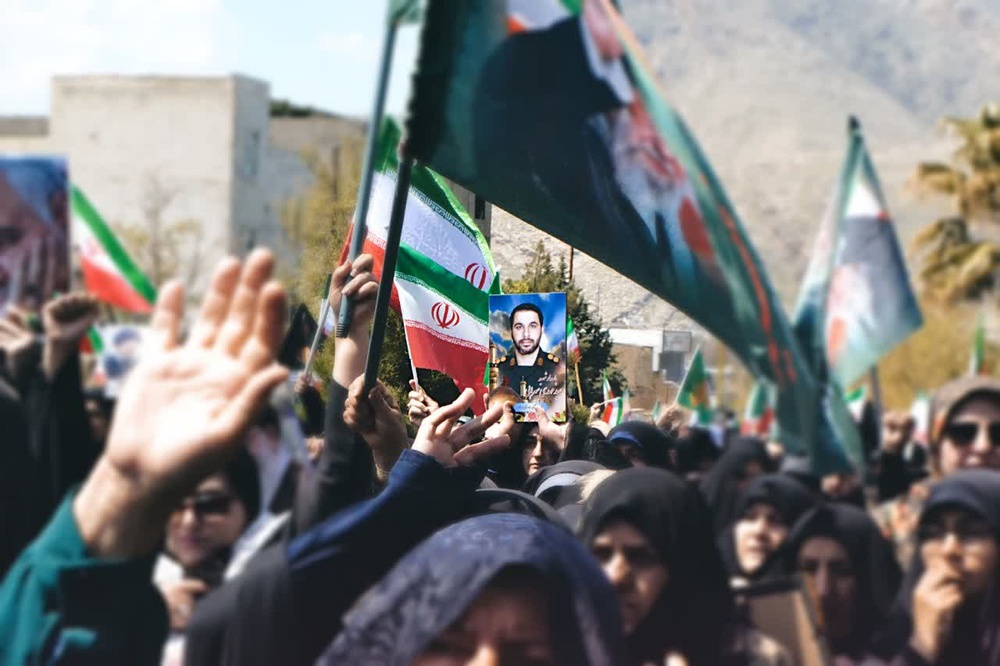 حضور پرشور حوزویان لرستان در مراسم چهلمین روز شهادت رهبر شهید امت