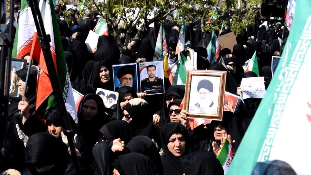 حضور پرشور حوزویان لرستان در مراسم چهلمین روز شهادت رهبر شهید امت