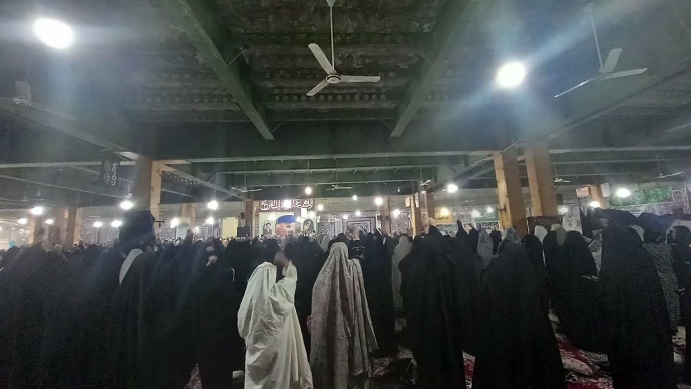 حضور پرشور حوزویان لرستان در مراسم چهلمین روز شهادت رهبر شهید امت